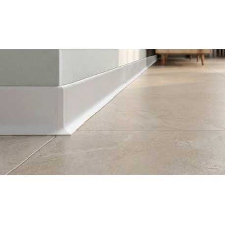 Aliumininės grindjuostės baltos BA800AM11